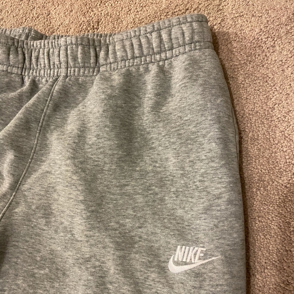 Gray Nike Sweatpants - Tapered Fit